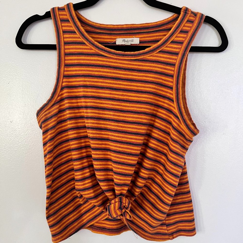 Madewell Sleeveless Knot Tank - S